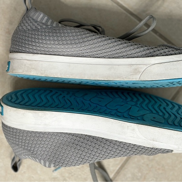 Native Jefferson 2.0 lite knit in grey Women’s size 9 men’s size 7 - Picture 6 of 9